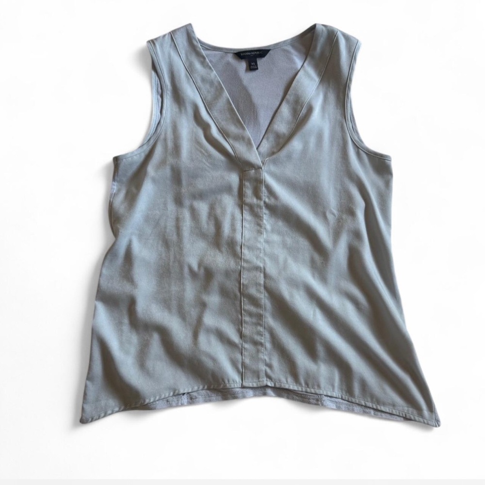 Gray banana republic Sleeveless Top
